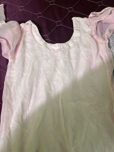 baby pink kurta