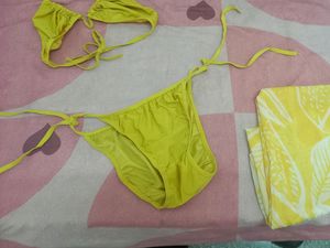 Lingerie Set With Sarong (Myntra)
