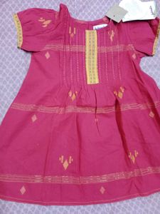 Branded Red kids cute frock