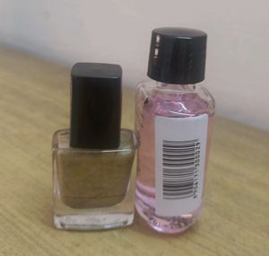 Avon Combo Nail Paint nd N. Enamel Remover