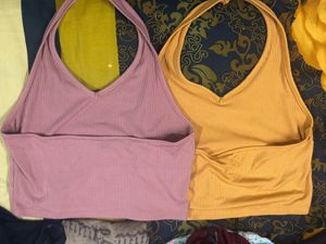 Halter Neck Tank Tops