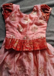 New Ethnic Skirt With Blouse for kids