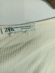 Zara Crop Top Size S/M Fixed Price