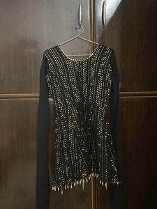 Black sharara set With Duptta for Party