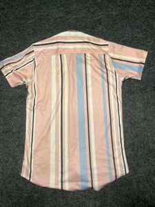Men's Striped Short Sleeve Shirt
