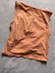 Orange fitted Top