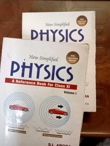 Physics Textbooks for Class XI (Vol I &amp; II)