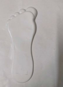 Foot Shaped Hand Mirror