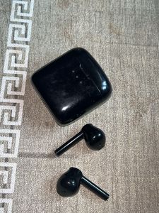 Boat Black Wireless Earbuds with Charging Case