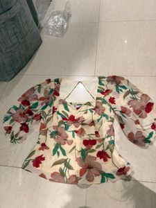 Floral Print Blouse