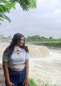 Cut Out White Crop Top