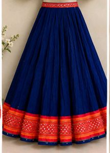 Beautiful Blue Lehenga Skirt