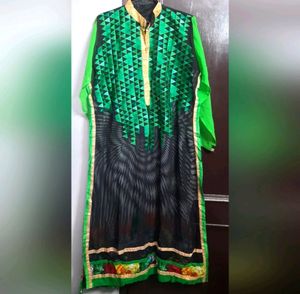 Pakistani Style Kurta (Semi Stitched)