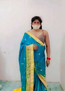Soft Satin Shining Saree