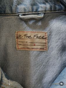 Free People After Hours boho denim jacket
