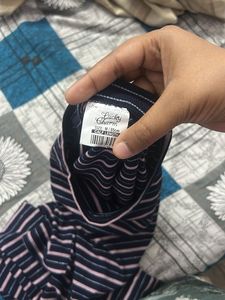 Striped Midi Dress