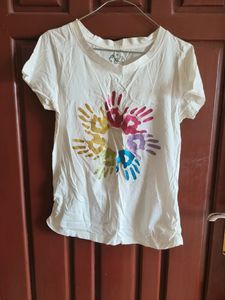 Very Good Looking Tshirt With Hand Print