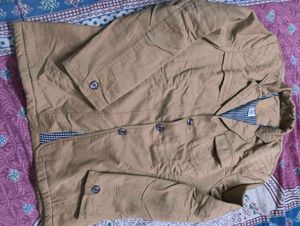 Men's Tan Casual Blazer