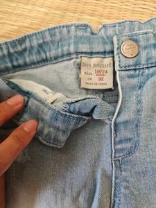 Cute Distressed Jeans with Fun Print