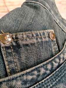 Classic Blue Denim old money Jeans