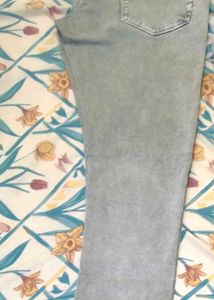 Grey Wash Denim Jeans