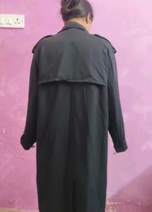 Classic Black Trench Coat