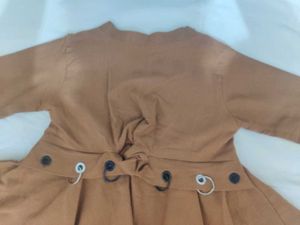 Girls age 4-6 yrs brown colour stretchable kurta