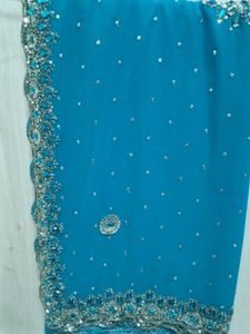 Beautiful Georgette Havey Saree