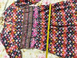 Boho Floral Print Kurti