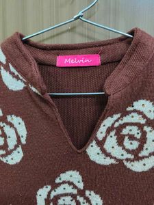 Floral Brown Tunic