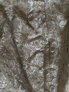 Embellished Pearl Blouse with fishtail skirt