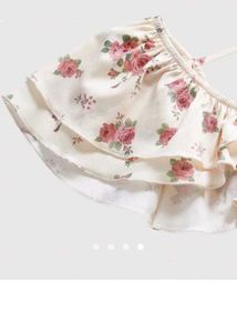 Vintage Floral Puff Sleeve Dress