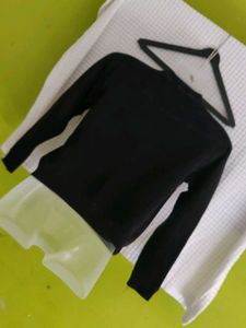 ZARA Classic Black Pullover Sweater