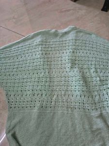 Light Mint Green Knit Cardigan