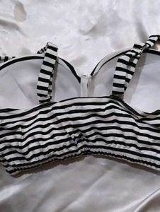 Striped Bikini Set