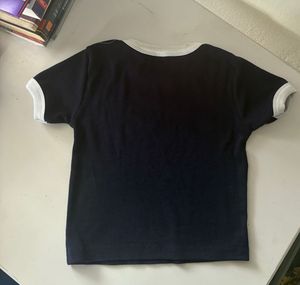 Cropped Hawaii Beach Tee