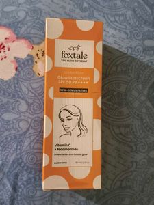 Foxtale Golden Hour Glow Sunscreen SPF 50