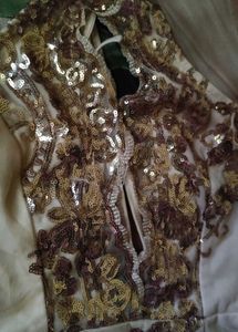 Sparkly Sequin &amp; Floral Mini Dress