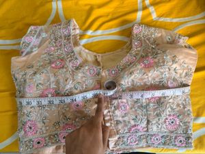 Peach Heavy Bridal Lehenga choli