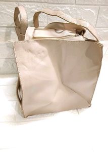 Genuine Leather Hobo Bag