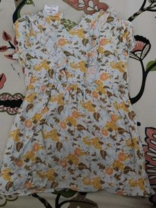 Cute Floral Ruffle Dress