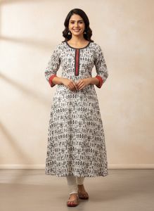 Unique Tribal Print Kurta