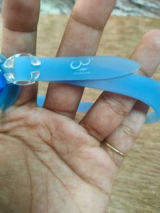 Blue Swimming Goggles with Case
