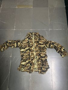 shirt with cold shoulder