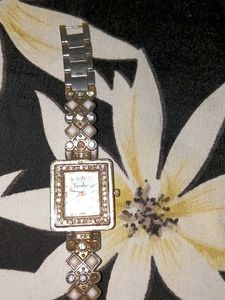 Sparkling Square Women's Watch
