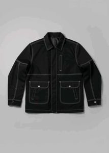 The Contrast Stitch Workwear JacketEmbrace a rugge