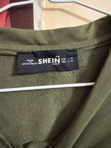 Olive Green Cropped Top
