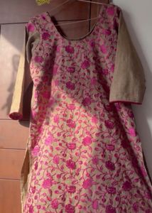 Pink kurta set