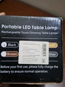Portable LED Table Lamp