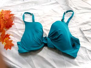 Turquoise Comfort Bra